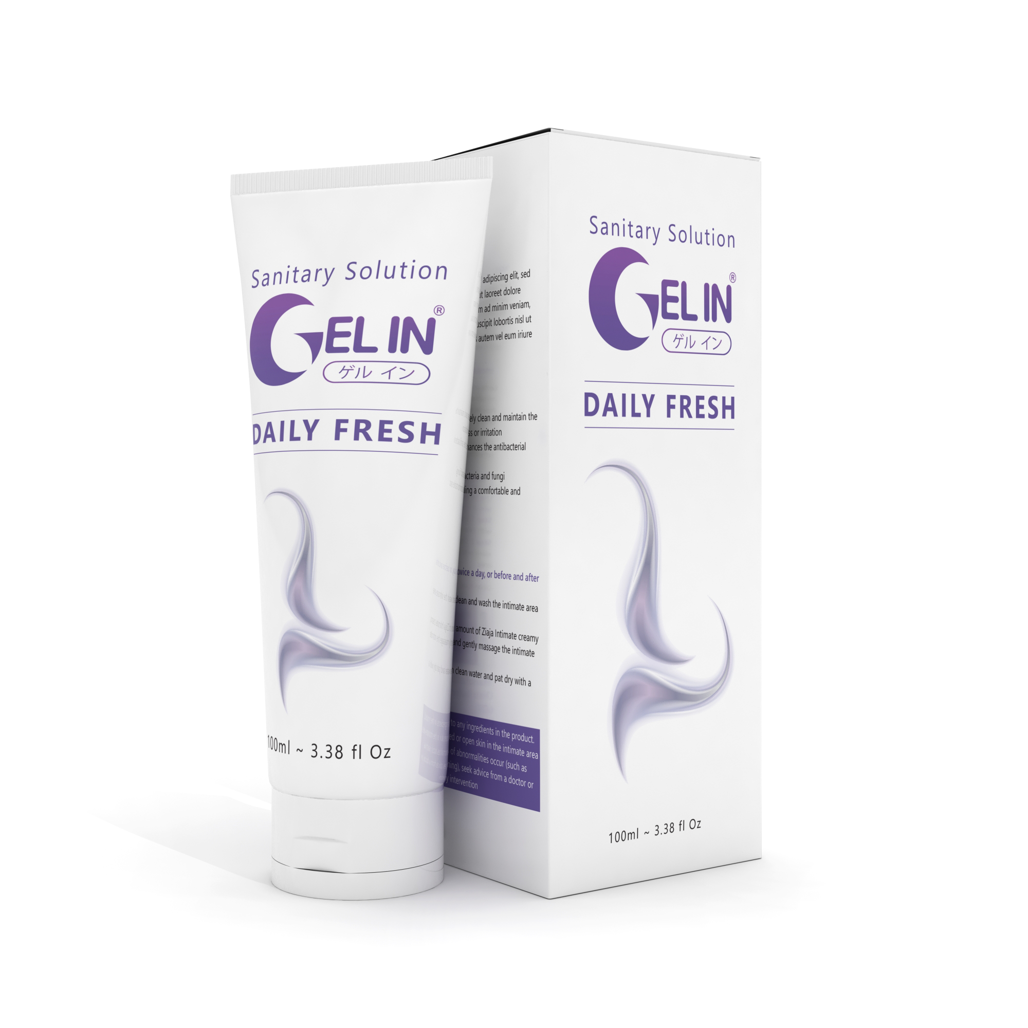 GEL IN Daily Fresh Sanitary Solution 100ml