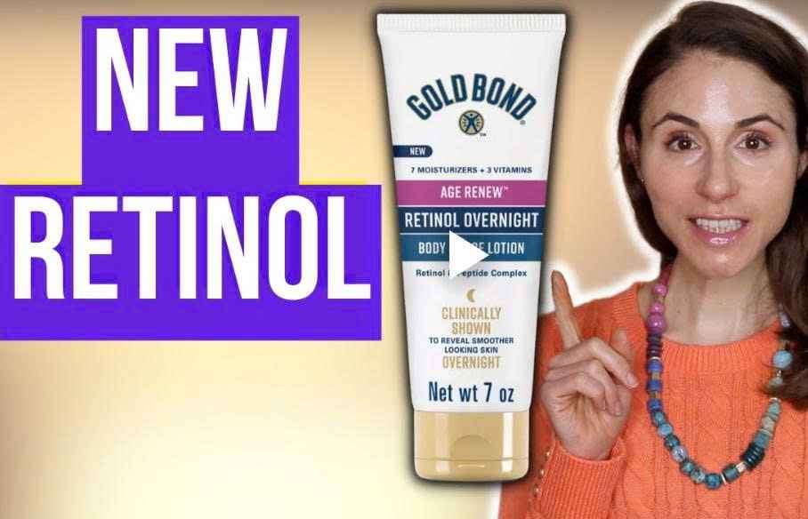 NEW Gold Bond Age Renew Retinol for Face & Body