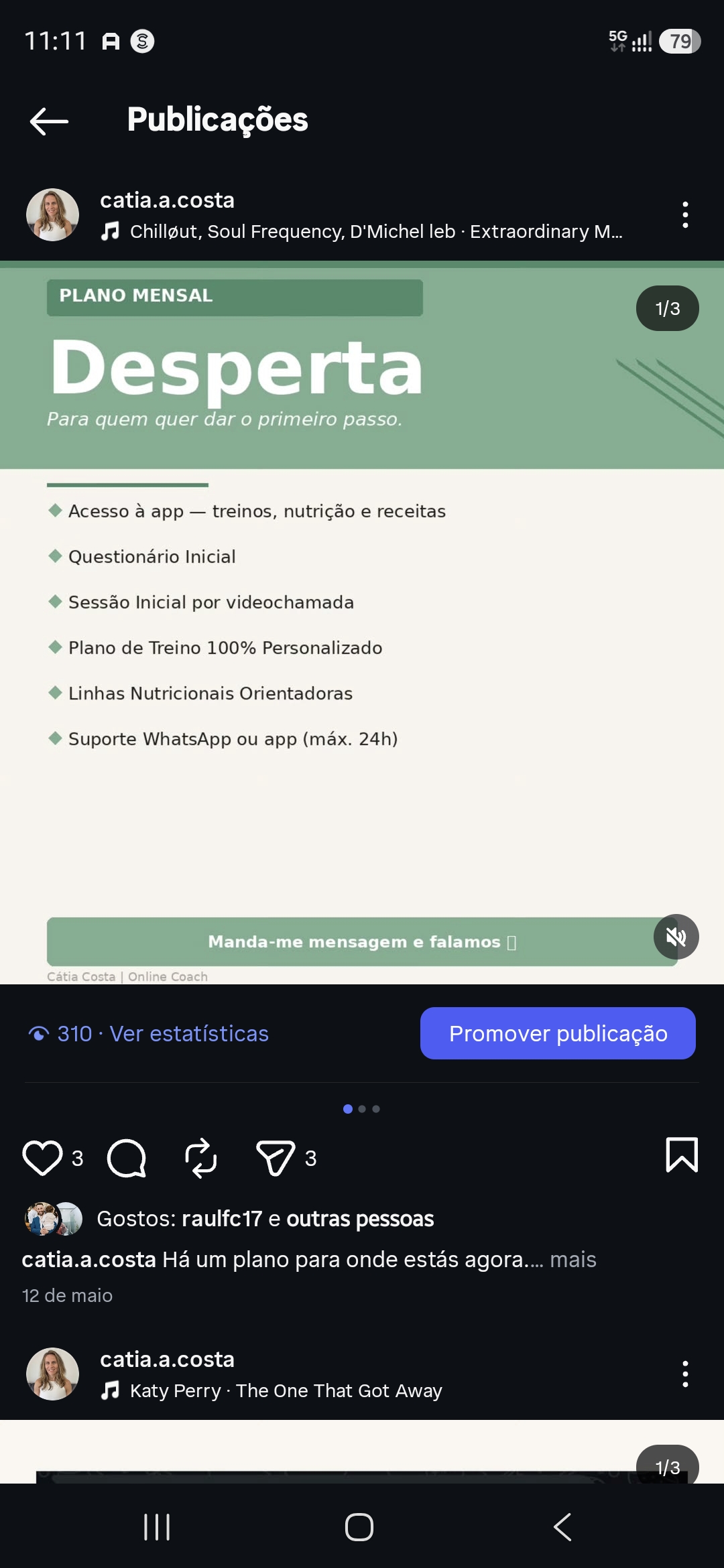 Treino e nutrição online para mulheres +30. Planos mensal, trimestral e semestral, com acompanhamento personalizado e ajustes semanais consoante o teu progresso