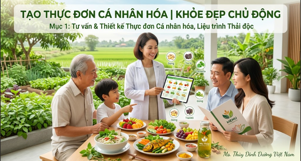 Thiết kế dinh dưỡng cá nhân hóa