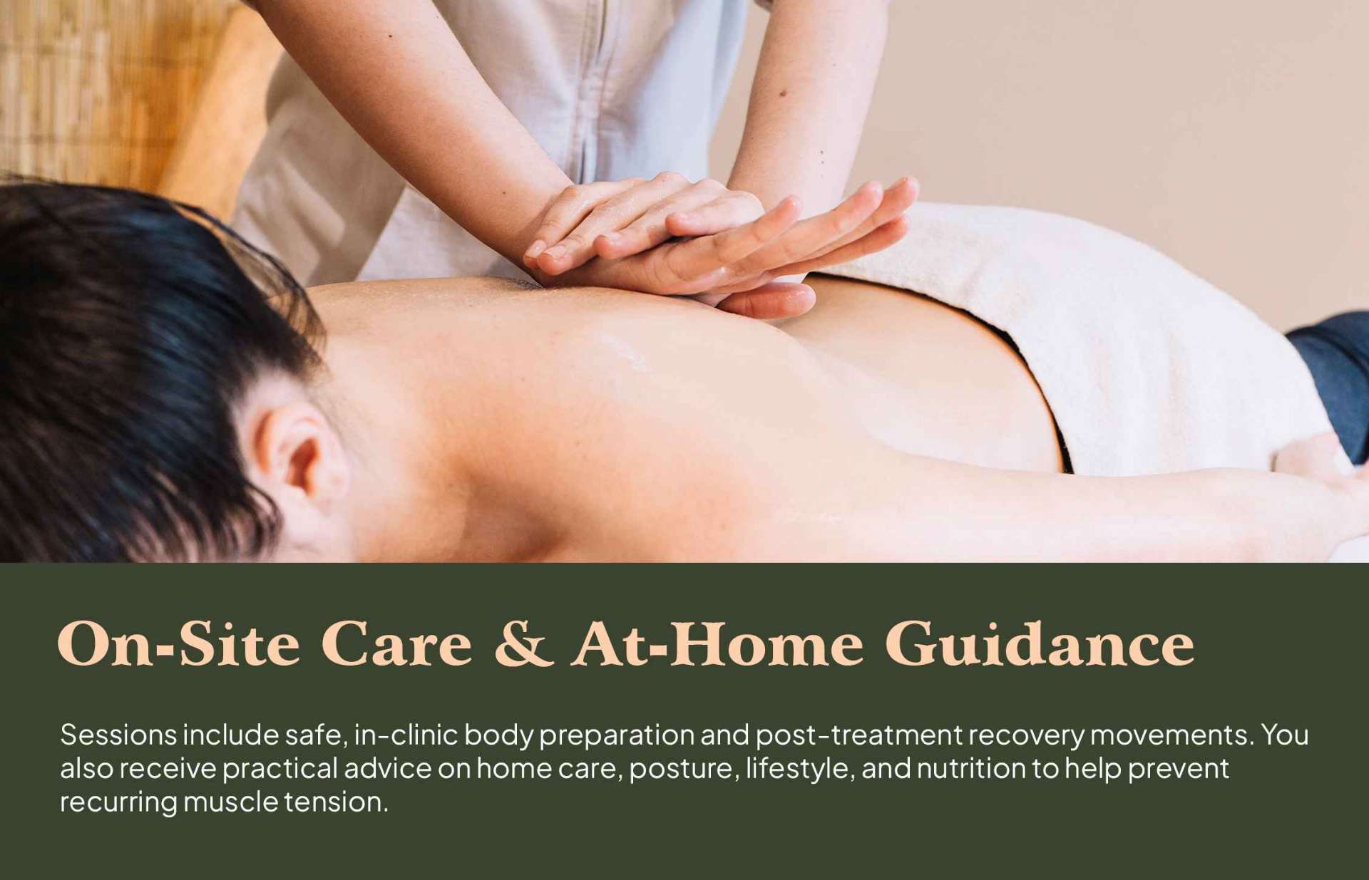 In-Person Deep Tissue Massage Session