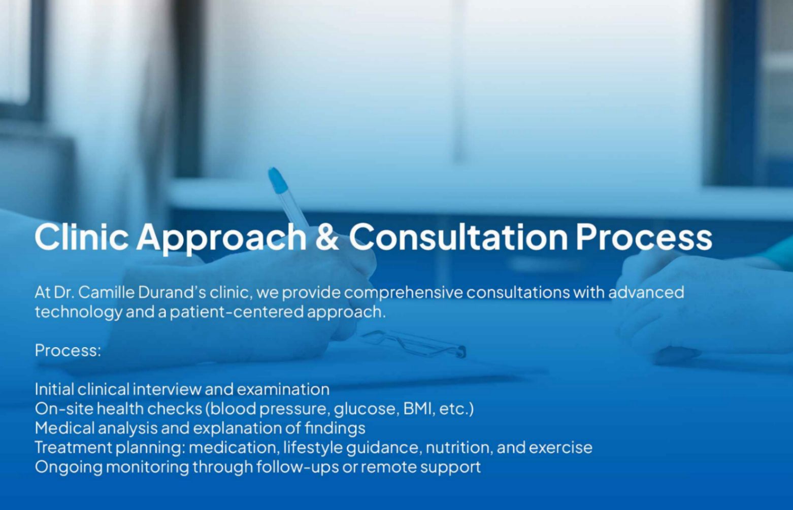 Medical Consultation & Health Assessment