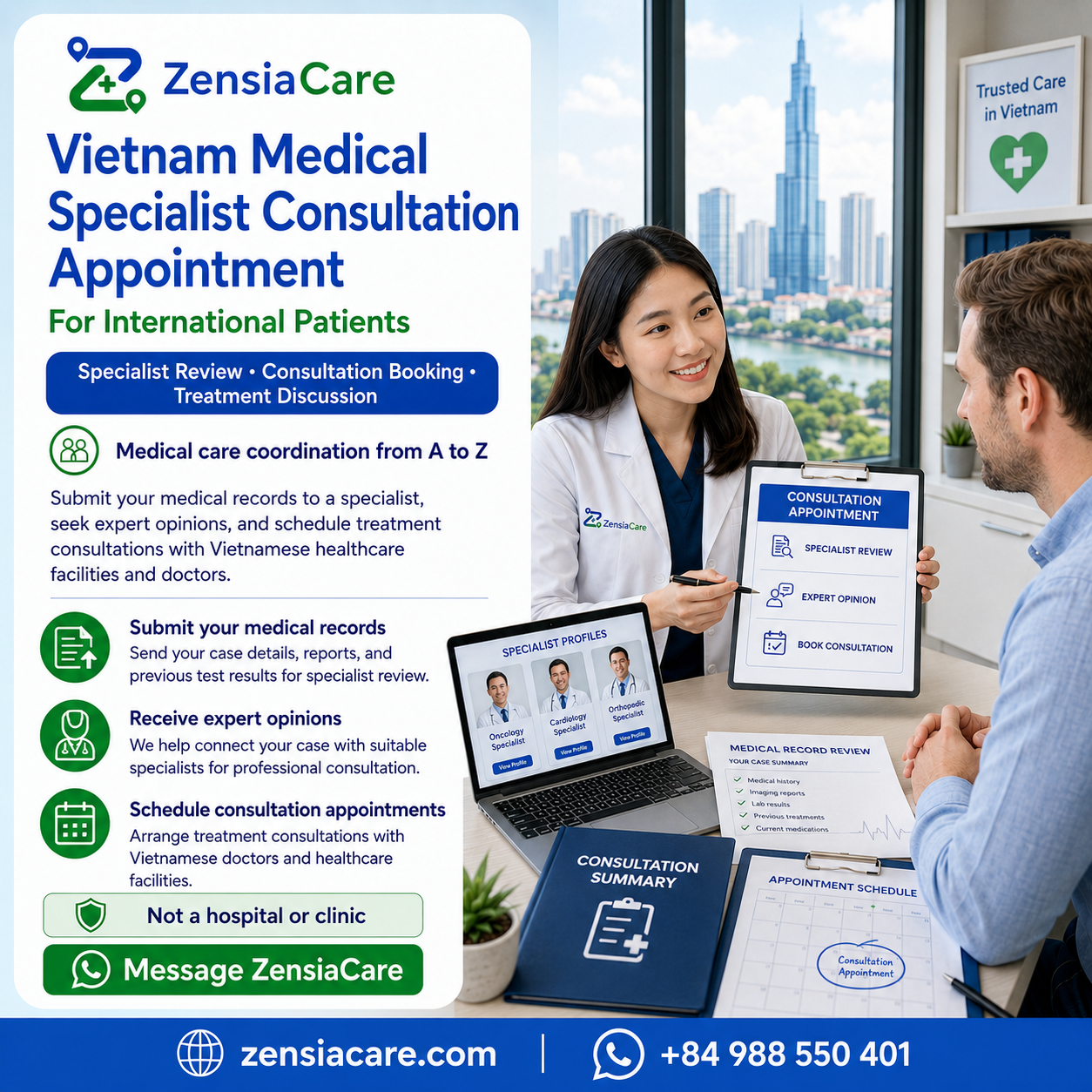 Vietnam Medical Specialist Consultation Appointment