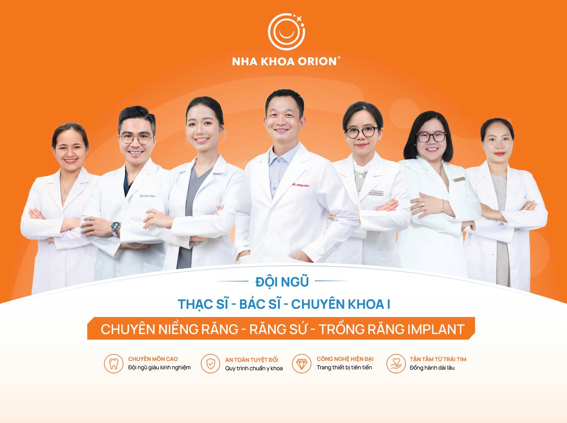 Nha khoa Orion - hệ thống nha khoa chuyên niềng răng tuổi teen, nha khoa trẻ em, răng sứ, trồng răng implant