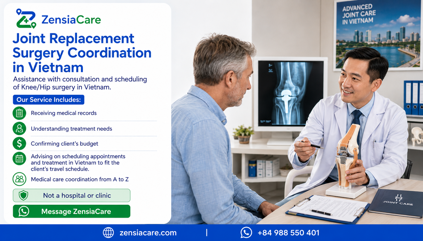 Joint Replacement Surgery Coordination in Vietnam